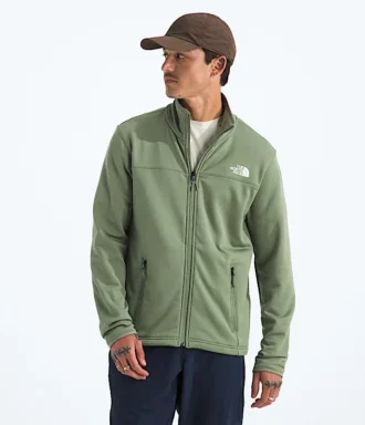 Erkek Cedar Trail Grid Fleece Tam Fermuarlı Ceket