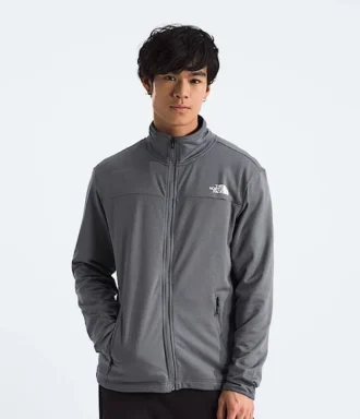 Erkek Cedar Trail Grid Fleece Tam Fermuarlı Ceket