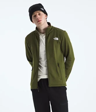 Erkek Cedar Trail Grid Fleece Tam Fermuarlı Ceket