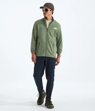Erkek Cedar Trail Grid Fleece Tam Fermuarlı Ceket