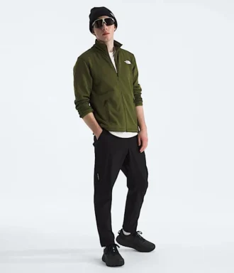 Erkek Cedar Trail Grid Fleece Tam Fermuarlı Ceket