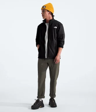 Erkek Cedar Trail Grid Fleece Tam Fermuarlı Ceket