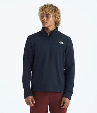 Erkek Cedar Trail Grid Polar ½-Zip