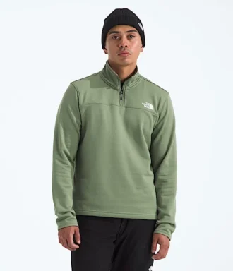 Erkek Cedar Trail Grid Polar ½-Zip