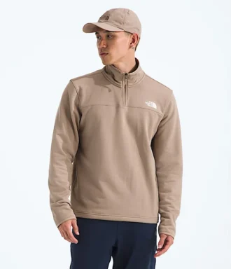 Erkek Cedar Trail Grid Polar ½-Zip