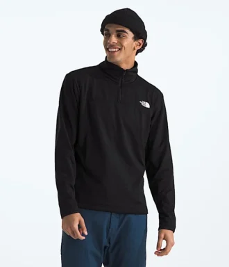 Erkek Cedar Trail Grid Polar ½-Zip