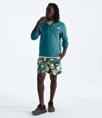 Erkek Cedar Trail Grid Polar ½-Zip