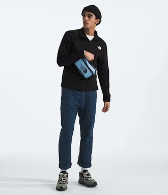 Erkek Cedar Trail Grid Polar ½-Zip