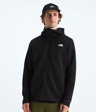 Erkek DOTKNIT™ Termal Tam Fermuarlı Kapüşonlu Sweatshirt