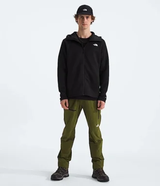 Erkek DOTKNIT™ Termal Tam Fermuarlı Kapüşonlu Sweatshirt