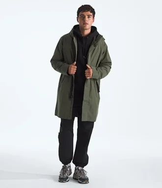 Erkek Nukabira Yağmurluk Parka
