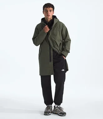 Erkek Nukabira Yağmurluk Parka