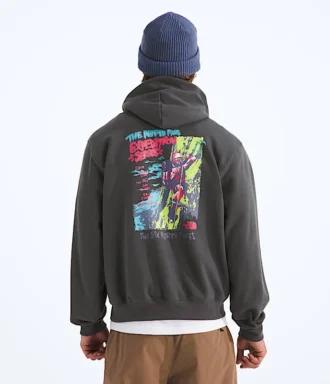 Erkek TNF™ Essential Expedition Serisi Kapüşonlu Sweatshirt—Grafik