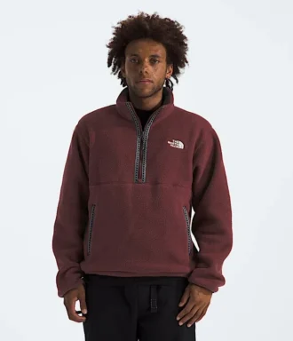 Erkek TNF™ Fleeski ¼-Zip Kazak