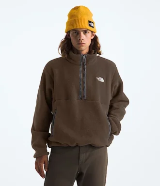 Erkek TNF™ Fleeski ¼-Zip Kazak