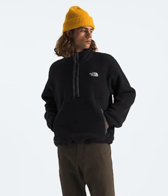 Erkek TNF™ Fleeski ¼-Zip Kazak