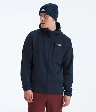 Erkek TNF™ Performance Fleece Tam Fermuarlı Kapüşonlu Sweatshirt