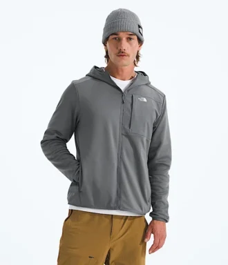 Erkek TNF™ Performance Fleece Tam Fermuarlı Kapüşonlu Sweatshirt