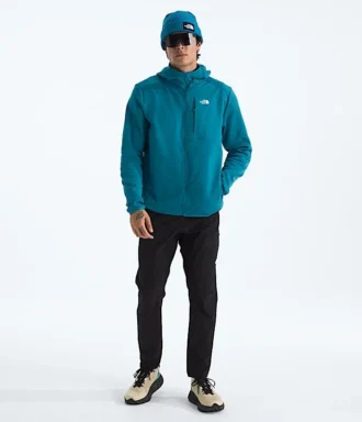 Erkek TNF™ Performance Fleece Tam Fermuarlı Kapüşonlu Sweatshirt