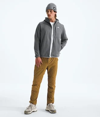 Erkek TNF™ Performance Fleece Tam Fermuarlı Kapüşonlu Sweatshirt