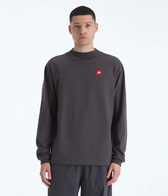 Erkek TNF™ Red Box Uzun Kollu Tişört