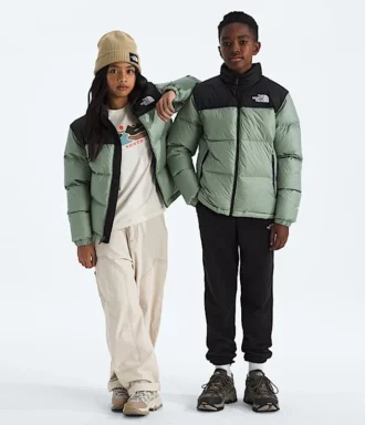 Erkek ve Kız Çocukları için 1996 Retro Nuptse Ceket