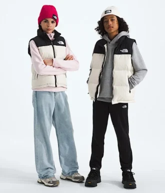Erkek ve Kız Çocukları için 1996 Retro Nuptse Yelek