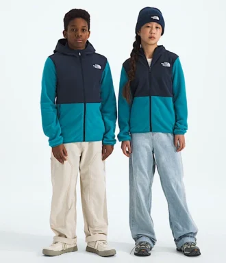 Erkek ve Kız Çocukları için Glacier Tam Fermuarlı Kapüşonlu Sweatshirt