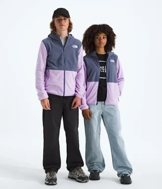 Erkek ve Kız Çocukları için Glacier Tam Fermuarlı Kapüşonlu Sweatshirt