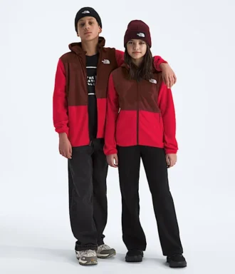 Erkek ve Kız Çocukları için Glacier Tam Fermuarlı Kapüşonlu Sweatshirt