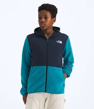 Erkek ve Kız Çocukları için Glacier Tam Fermuarlı Kapüşonlu Sweatshirt