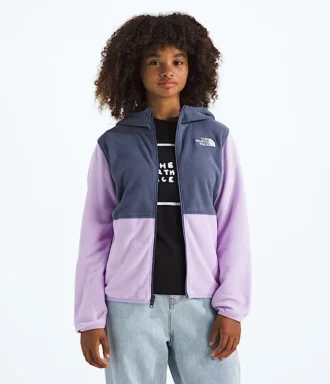 Erkek ve Kız Çocukları için Glacier Tam Fermuarlı Kapüşonlu Sweatshirt