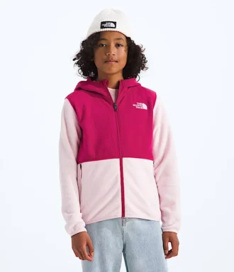 Erkek ve Kız Çocukları için Glacier Tam Fermuarlı Kapüşonlu Sweatshirt