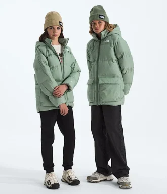 Erkek ve Kız Çocukları için North Down Polar Astarlı Kısa Parka