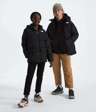 Erkek ve Kız Çocukları için North Down Polar Astarlı Kısa Parka