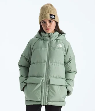 Erkek ve Kız Çocukları için North Down Polar Astarlı Kısa Parka
