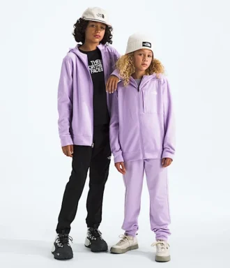 Erkek ve Kız Çocukları için TNF™ Performance Fleece Tam Fermuarlı Kapüşonlu Ceket