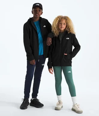 Erkek ve Kız Çocukları için TNF™ Performance Fleece Tam Fermuarlı Kapüşonlu Ceket