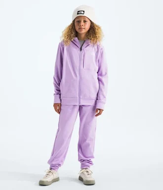 Erkek ve Kız Çocukları için TNF™ Performance Fleece Tam Fermuarlı Kapüşonlu Ceket