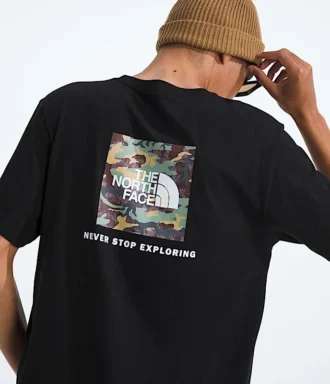 Erkekler için Evolution Box Camo Fill Kısa Kollu Tişört—Grafik