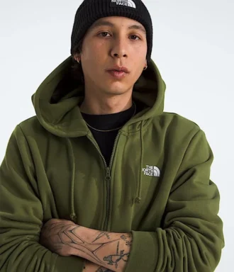 Erkekler için Evolution Simple Dome Tam Fermuarlı Kapüşonlu Sweatshirt
