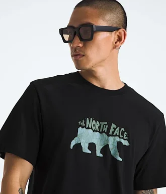Erkekler için Evolution TNF™ Bear Kısa Kollu Tişört—Grafik