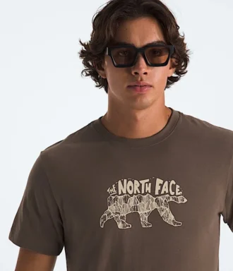 Erkekler için Evolution TNF™ Bear Kısa Kollu Tişört—Grafik