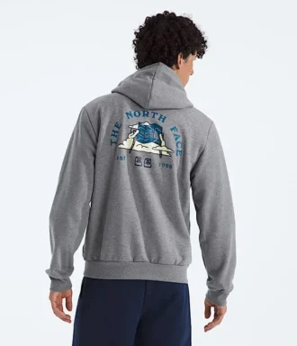 Erkekler için Evolution Travel-Cloud Kapüşonlu Sweatshirt—Grafik