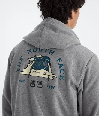 Erkekler için Evolution Travel-Cloud Kapüşonlu Sweatshirt—Grafik