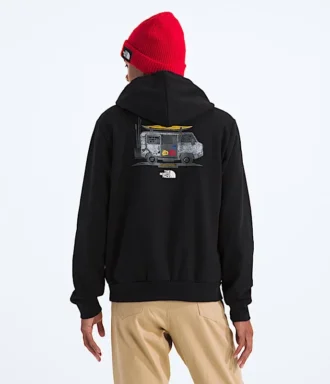 Erkekler için Evolution Van Life Kapüşonlu Sweatshirt — Grafik