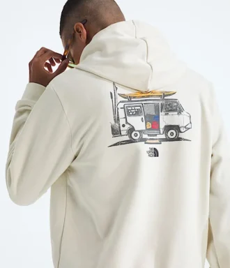 Erkekler için Evolution Van Life Kapüşonlu Sweatshirt — Grafik