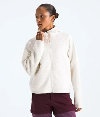 Kadın DOTKNIT™ Termal Tam Fermuarlı Kapüşonlu Sweatshirt