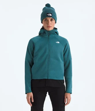 Kadın DOTKNIT™ Termal Tam Fermuarlı Kapüşonlu Sweatshirt