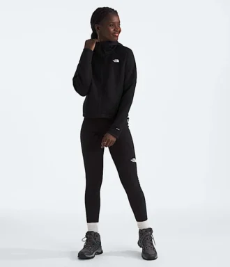 Kadın DOTKNIT™ Termal Tam Fermuarlı Kapüşonlu Sweatshirt